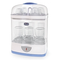 Картинка Паровой стерилизатор Chicco 2 в 1, с автоматическим отключением 320513065 от магазина gnom.land