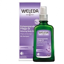 Картинка Weleda Расслабляющее масло с лавандой, 100 мл от магазина gnom.land