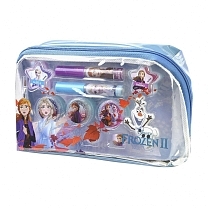 Картинка Markwins Frozen Набор детской декоративной косметики для лица, в косметичке прямоугольной от магазина gnom.land