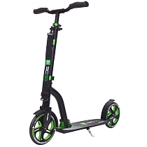 Картинка Y-SCOO Самокат RT 215 MONTEREY с 2 амортизаторами, зеленый/черный от магазина gnom.land