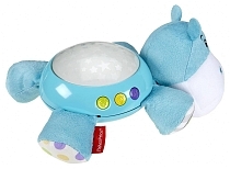 Картинка FISHER-PRICE "Бегемотик" - плюшевая игрушка-проектор от магазина gnom.land