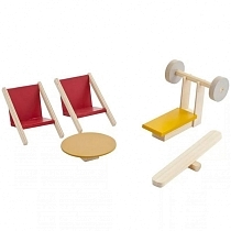 Картинка Paremo Набор мебели для мини-кукол "Спортивный уголок" от магазина gnom.land