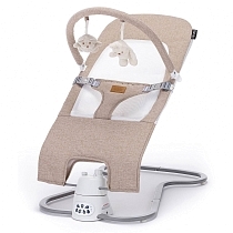 Картинка Nuovita Шезлонг с электронной функцией качения Pulito, бежевый от магазина gnom.land