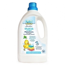 Картинка Babyline DC06 Мягкий гель для стирки детских вещей и пеленок, 1500 мл от магазина gnom.land