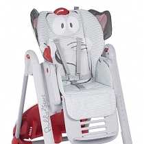 Картинка Чехол к стульчику Chicco Polly 2Start, Elephant от магазина gnom.land