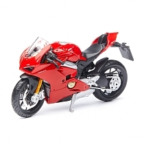 Картинка Bburago Мотоцикл масштабная модель Ducati Panigale V4, 1:18 от магазина gnom.land