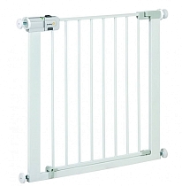 Картинка Safety 1st Защитный металлический барьер-калитка для дверного/лестничного проема, 73-80 см, белый от магазина gnom.land