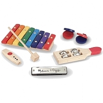 Картинка Melissa&Doug Набор музыкальных инструментов, 7 элементов от магазина gnom.land