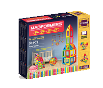 Картинка MAGFORMERS "Мой первый Магформер | 30702001 (63107)" конструктор магнитный 30 деталей от магазина gnom.land