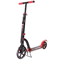 Картинка Y-SCOO Самокат RT 230 SLICKER DELUXE NEW Technology с амортизатором красный от магазина gnom.land
