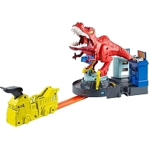 Картинка Hot Wheels Сити Яростный Ти-Рекс от магазина gnom.land
