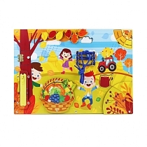 Картинка WoodlandToys Бизиборд "Осень" от магазина gnom.land