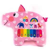 Картинка Деревяшки Игрушка музыкальная Поросенок Хрю от магазина gnom.land