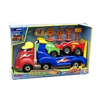 Картинка Boley Подарочный набор Автовоз "Смелый гонщик" от магазина gnom.land