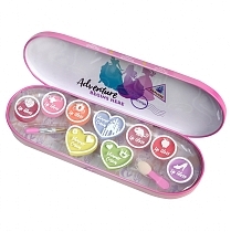 Картинка Markwins Princess Набор детской декоративной косметики, для лица, в пенале, малый 1599019E от магазина gnom.land