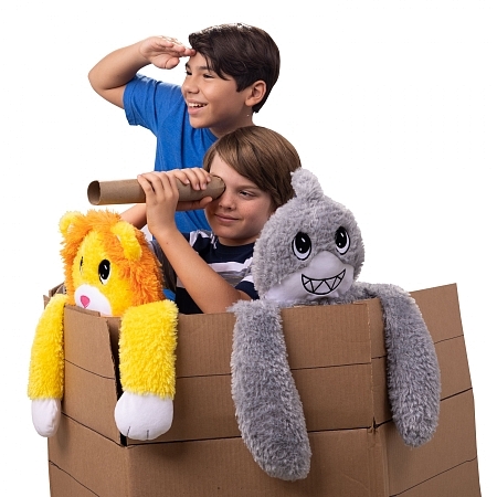 Картинка Little Big Hugs Мягконабивная игрушка-обнимашка антистресс "Акула", 35 х 70 см магазин gnom.land Картинка Little Big Hugs Мягконабивная игрушка-обнимашка антистресс "Акула", 35 х 70 см магазин gnom.land