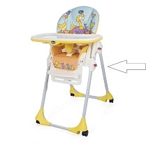 Картинка Верхняя часть от ног к стульчику Chicco Polly Easy от магазина gnom.land
