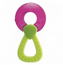 Картинка Прорезыватель Chicco Fresh Relax "Кольцо", розовое, 4+, 310412039 от магазина gnom.land