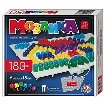 Картинка ДЕСЯТОЕ КОРОЛЕВСТВО Мозаика 00967, 6 цветов, 2 поля, 180 элементов от магазина gnom.land