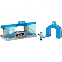 Картинка Brio Smart Tech Игровой набор "Вагоноремонтная мастерская" от магазина gnom.land