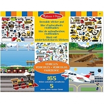 Картинка Melissa&Doug Набор стикеров "Транспорт" от магазина gnom.land