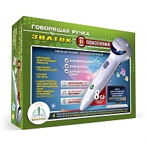 Картинка ЗНАТОК Набор Говорящая ручка 8Гб + аудиостикеры (зеленая коробка), ZP-70695 от магазина gnom.land
