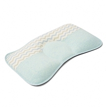 Картинка Nuovita Подушка для новорожденного NEONUTTI Isolotto Dipinto 44x26x3 см, 02 голубой от магазина gnom.land