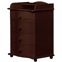 Картинка Лель Комод узкий с пеленальным столиком БИ 888, венге от магазина gnom.land