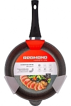 Картинка REDMOND Сковорода индукционная Magnetic ore 28 см с ручкой soft-touch, RFP-A2810I от магазина gnom.land