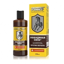 Картинка Лошадиная сила Шампунь против перхоти с кетоконазолом, 250 мл от магазина gnom.land
