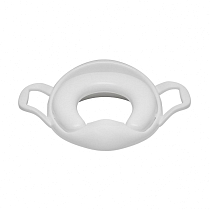 Картинка Roxy-kids Накладка на унитаз, с ручками, белая от магазина gnom.land