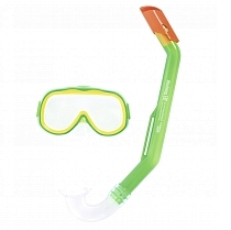 Картинка Bestway Плавательный набор "Исследователь", от 3 лет, зелёный от магазина gnom.land