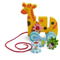 Картинка ANDREU Toys Каталка "Жираф" от магазина gnom.land