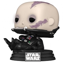 Картинка Funko POP Фигурка Bobble Star Wars Ep 6 RotJ 40th "Darth Vader (unmasked)", Дарт Вейдер 610 по мотивам франшизы "Star Wars", 7 см от магазина gnom.land