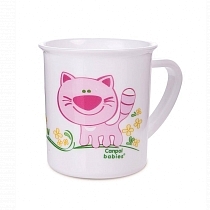 Картинка Canpol Чашка пластиковая, 180 мл, Котенок от магазина gnom.land