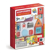 Картинка MAGFORMERS Магнитный конструктор 705010 Minibot's Kitchen Set от магазина gnom.land