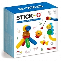 Картинка Конструктор магнитный STICK-O 902006 Fishing Set от магазина gnom.land