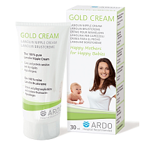Картинка ARDO Ланолиновый крем для сосков Gold Cream, 30 мл от магазина gnom.land