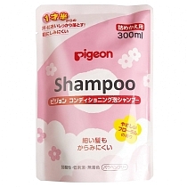 Картинка Pigeon Шампунь-пенка, 18+ мес., 300 мл, сменный блок от магазина gnom.land