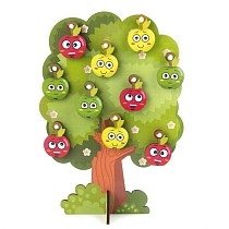 Картинка WoodlandToys Сортер-дерево "Яблонька" от магазина gnom.land