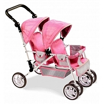 Картинка Arias Коляска для 2-х кукол Elegance от магазина gnom.land