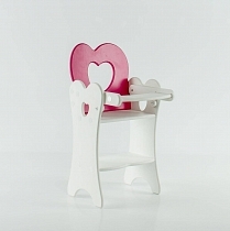 Картинка Коняша Стульчик для кормления кукол "Валентинка" от магазина gnom.land