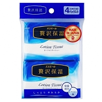 Картинка Elleair Салфетки бумажные (платочки) Lotion Tissue, 56 шт. от магазина gnom.land