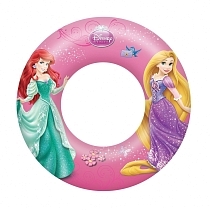 Картинка Bestway Надувной круг для плавания Disney Princess, 3-6 лет, 56 см. от магазина gnom.land
