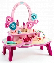 Картинка DJECO Набор Туалетный столик, розовый 06553 от магазина gnom.land