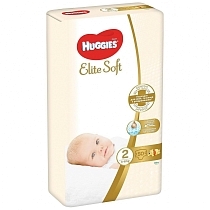 Картинка Huggies Подгузники Elite Soft 2 (4-6кг), 50 шт. от магазина gnom.land