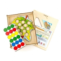 Картинка WoodlandToys Мозаика "Листик", 067116 от магазина gnom.land