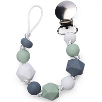 Картинка Happy Baby Держатель с металлической прищепкой, зеленый от магазина gnom.land