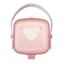 Картинка Canpol Контейнер для пустышки Pastelove, розовый от магазина gnom.land