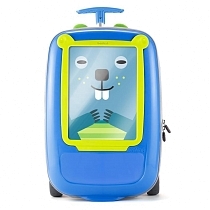 Картинка Benbat Детская сумка на колесах, синий/зеленый от магазина gnom.land